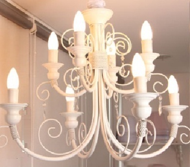 lustre branco 2 andares